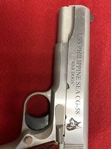 COLT 1911 GOVERNMENT Eternal Vigilance hit hard hit fast hit often Uss philippine sea cg-58 war dogs - 3 of 6