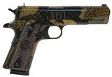 IVER JOHNSON ARMS 1911A1 BOA SNAKESKIN - 1 of 2