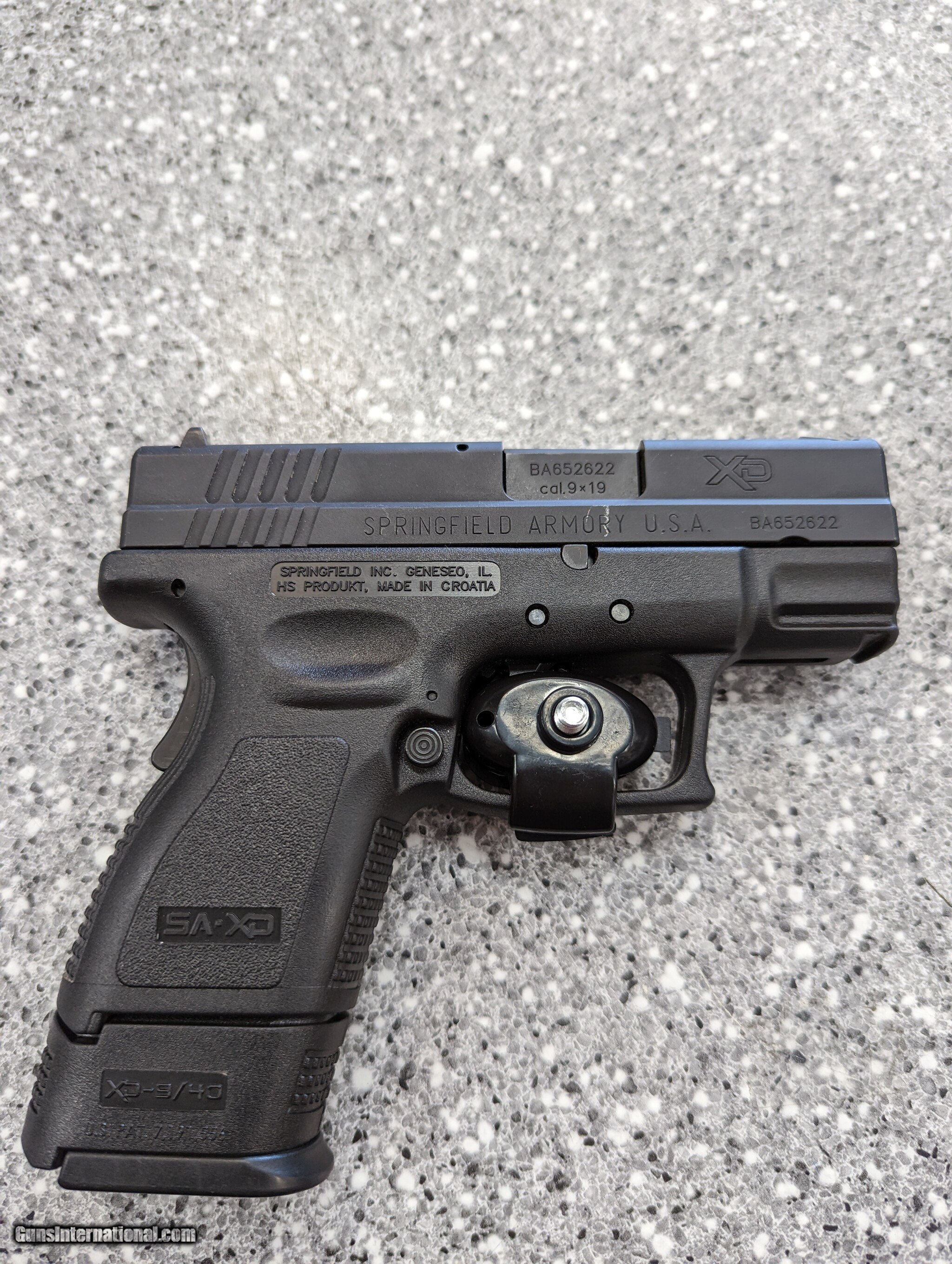 SPRINGFIELD ARMORY XD-9 3 SUB-COMPACT