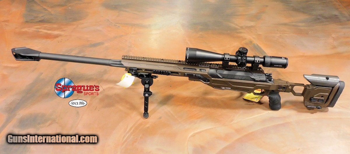 CADEX DEFENSE CDX-50 TREMOR .50 BMG 29 1:15 Bbl Black Rifle w/MX1 MB CDX50- DUAL-50-29-BR40-D2J5N-BLK