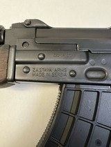 ZASTAVA ARMS ZPAP92 Dark Wood Draco style AK Pistol - 4 of 6