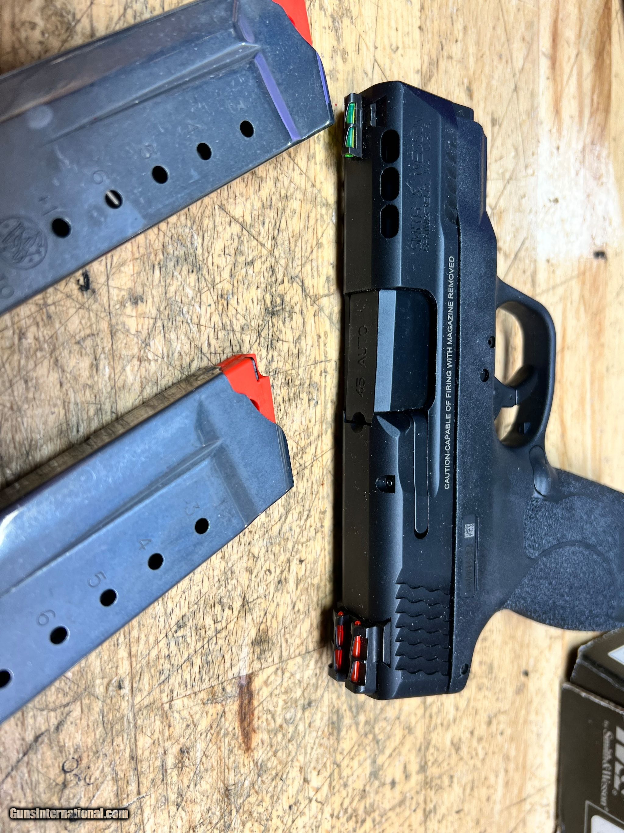 SMITH & WESSON PC M&P 45 PORTED SHIELD