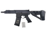 ALEX PRO FIREARMS AR-15 Pistol w/BCA Upper M4 Barrel SBA4 Brace, 30rd Mag, Soft Case