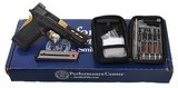 SMITH & WESSON M&P380 SHIELD EZ M2.0 GOLD PORTED BARREL - 2 of 8