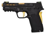 SMITH & WESSON M&P380 SHIELD EZ M2.0 GOLD PORTED BARREL - 5 of 8
