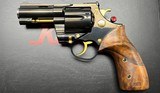 KORTH ARMS Classic DLC Finish, Custom High Polished Gloss, Gold Small Parts .44 MAGNUM