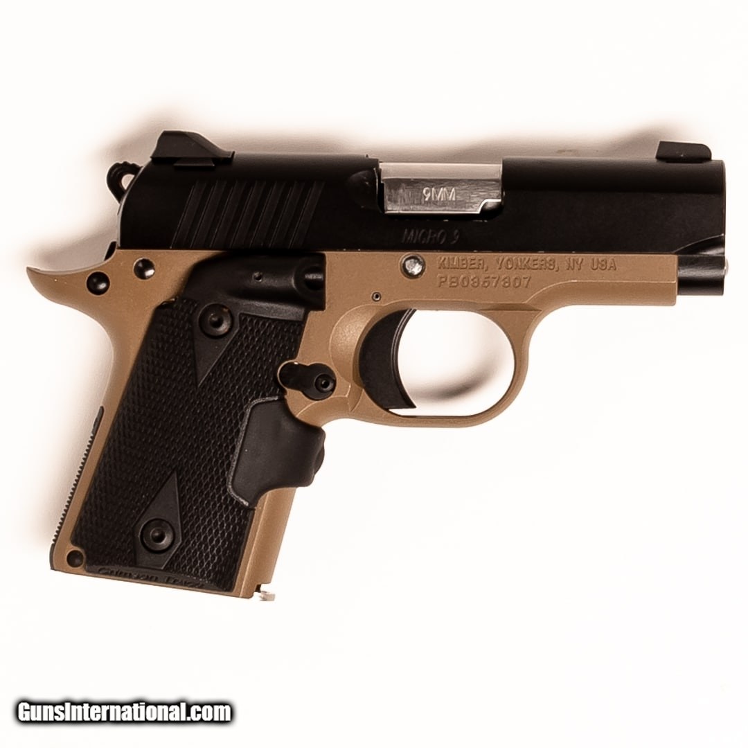 Kimber Micro 9 Desert Tan Night 2116