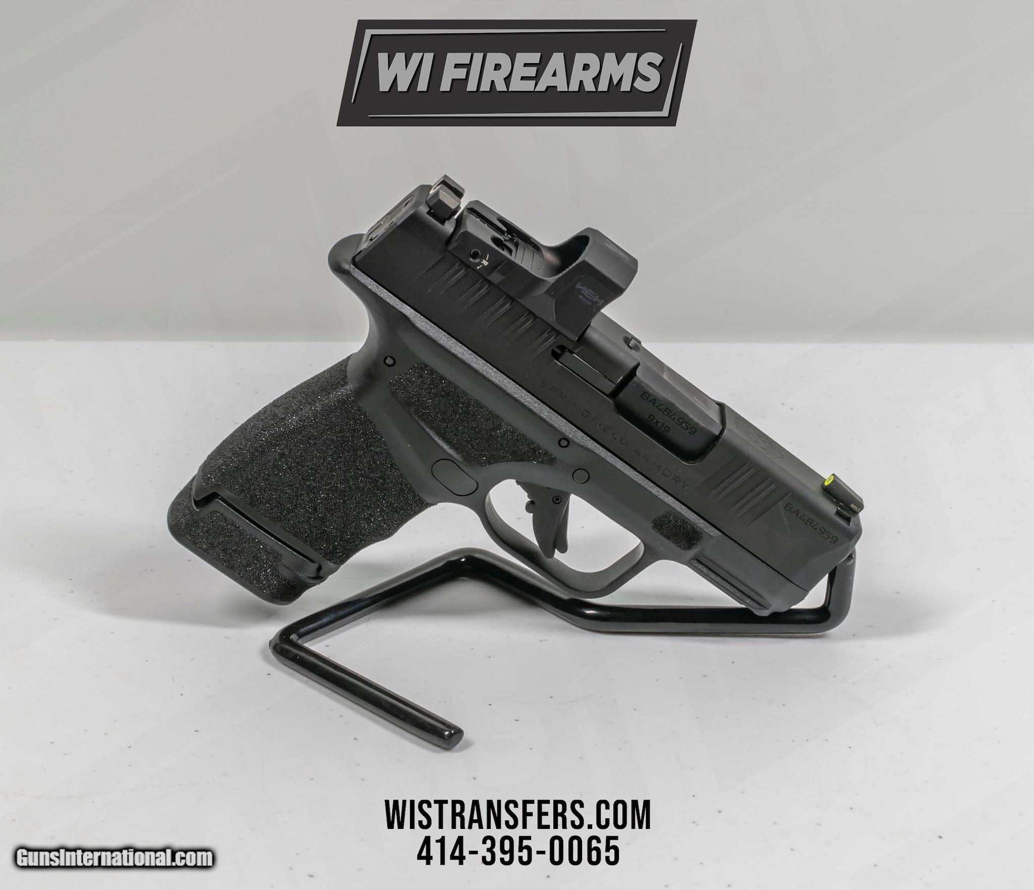 Springfield Armory Hellcat Micro Compact OSP W HEX WASP