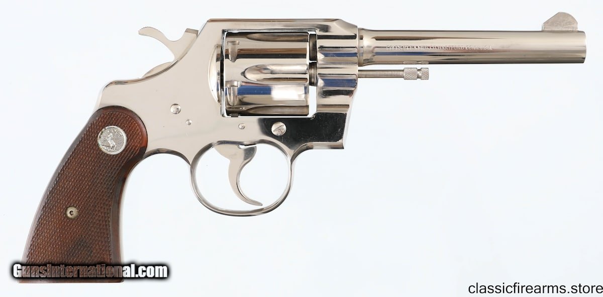 Colt Official Police 38 Nickel 1634