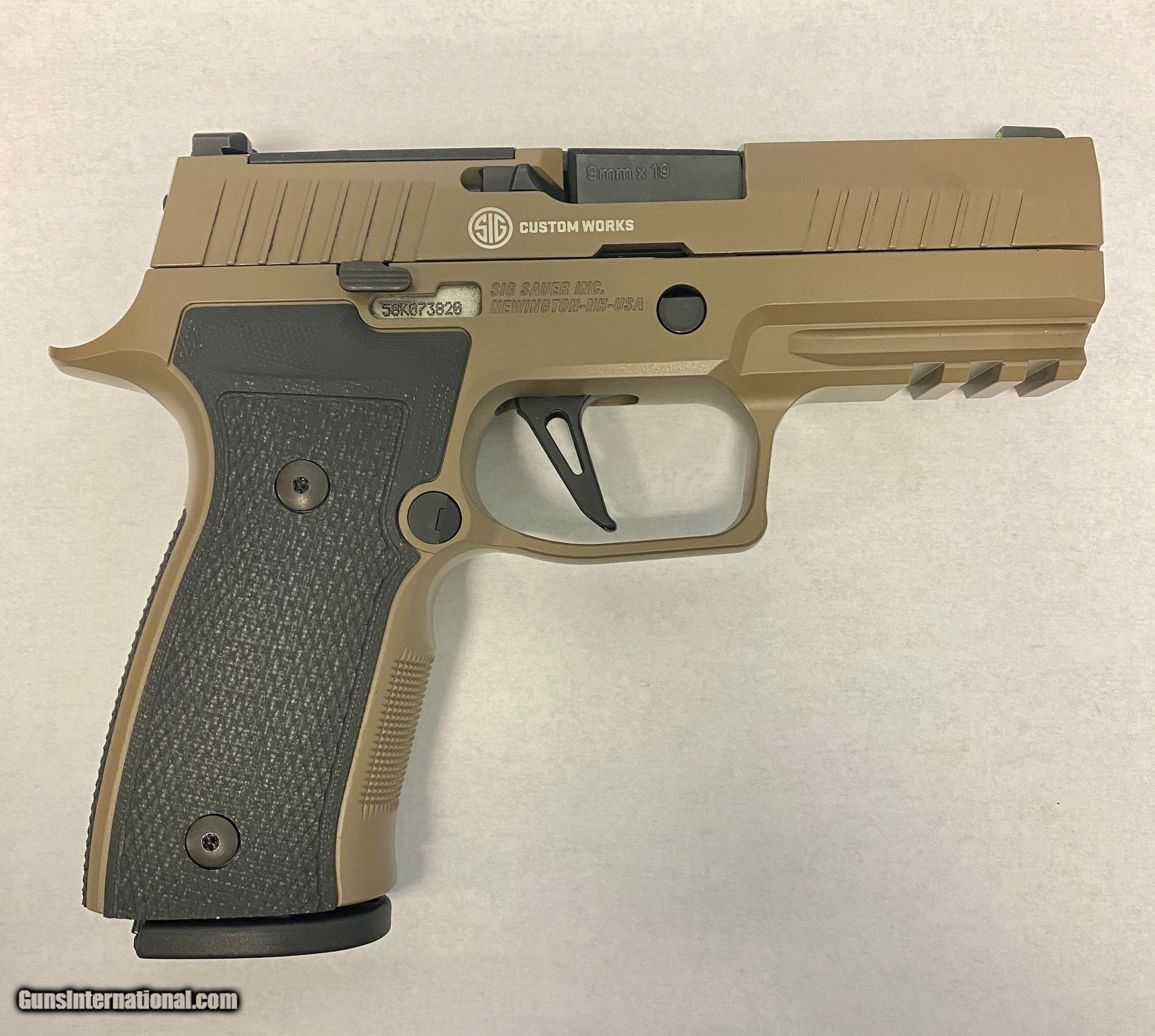 SIG SAUER P320 AXG SCORPION 9MM LUGER (9X19 PARA)