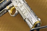CHARLES DALY - 24K Gold Plated 1911 - MAYAN AZTEC Engraved - 1 of 7
