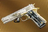 CHARLES DALY - 24K Gold Plated 1911 - MAYAN AZTEC Engraved - 3 of 7