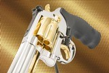 SMITH & WESSON 686 - 6 - 357 Magnum, High Polish & 24K Gold Plated - 3 of 6