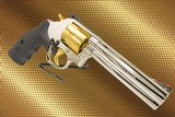 SMITH & WESSON 686 - 6 - 357 Magnum, High Polish & 24K Gold Plated - 1 of 6