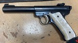 RUGER Mark II Target Mfg. 1989 w/Faux Pearl Grips - 1 of 7