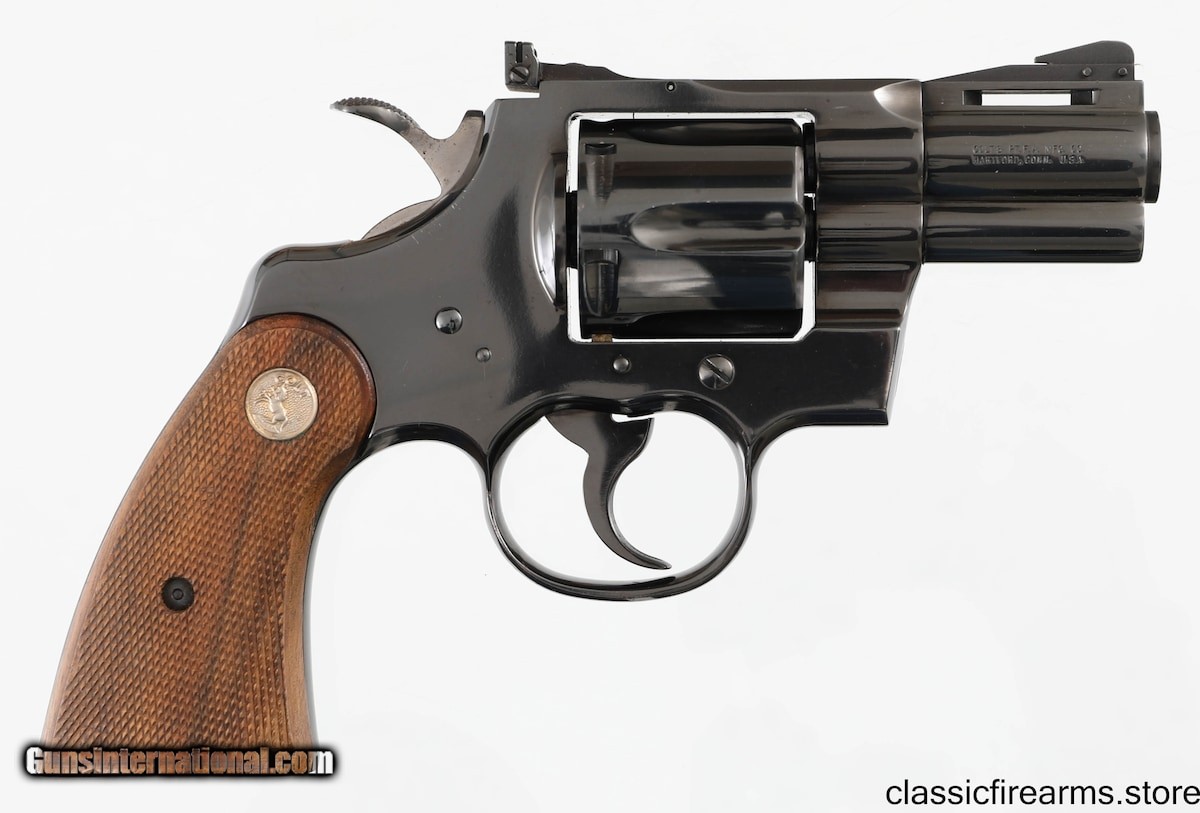 COLT PYTHON 2-1/2 1973 YEAR MODEL BLUED