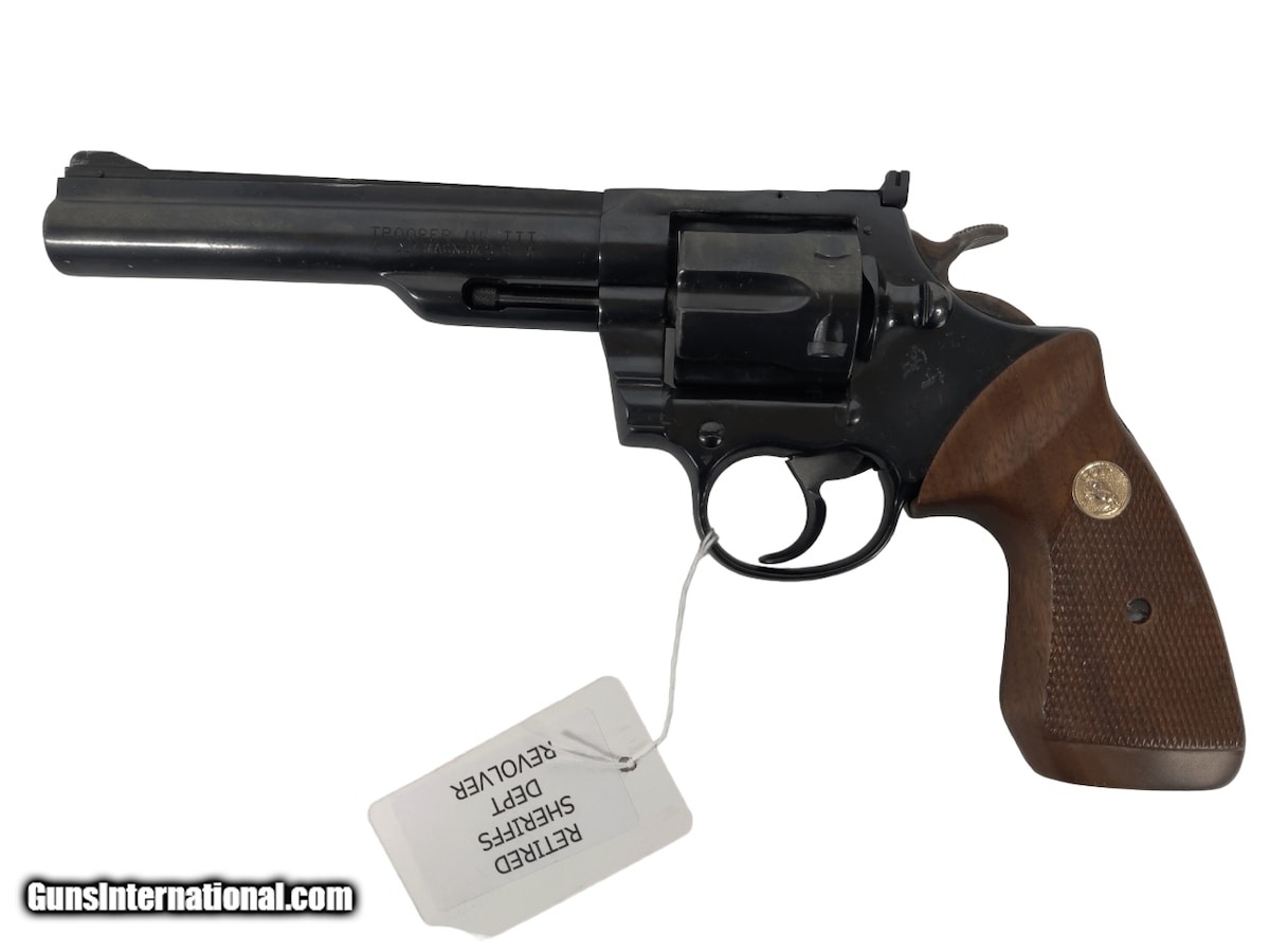 Colt Trooper Mkiii Series Revolver 1981 357 Mag 1347