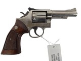 SMITH & WESSON Model 15-4 Stainless Wood Grips Pre 1985 .38 SPL - 1 of 4