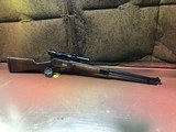 SEARS ROEBUCK AND CO. Model 54 30-30 w/fixed offest scope. - 5 of 6