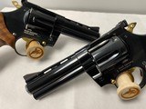 KORTH ARMS LEFT / RIGHT MIRROR High Polished Black DLC Finish w/ Gold Trigger,Hammer and Cylinder release - 5 of 5