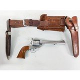 INTERARMS Virginian Dragoon Stainless w/Leather Belt Holster - 1 of 6