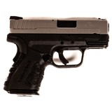 SPRINGFIELD ARMORY XD-9 MOD.2 SUB-COMPACT - 3 of 4