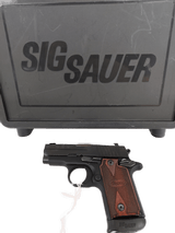 SIG SAUER P238 Rosewood w/2 Extended Magazines, Hard Case - 3 of 6