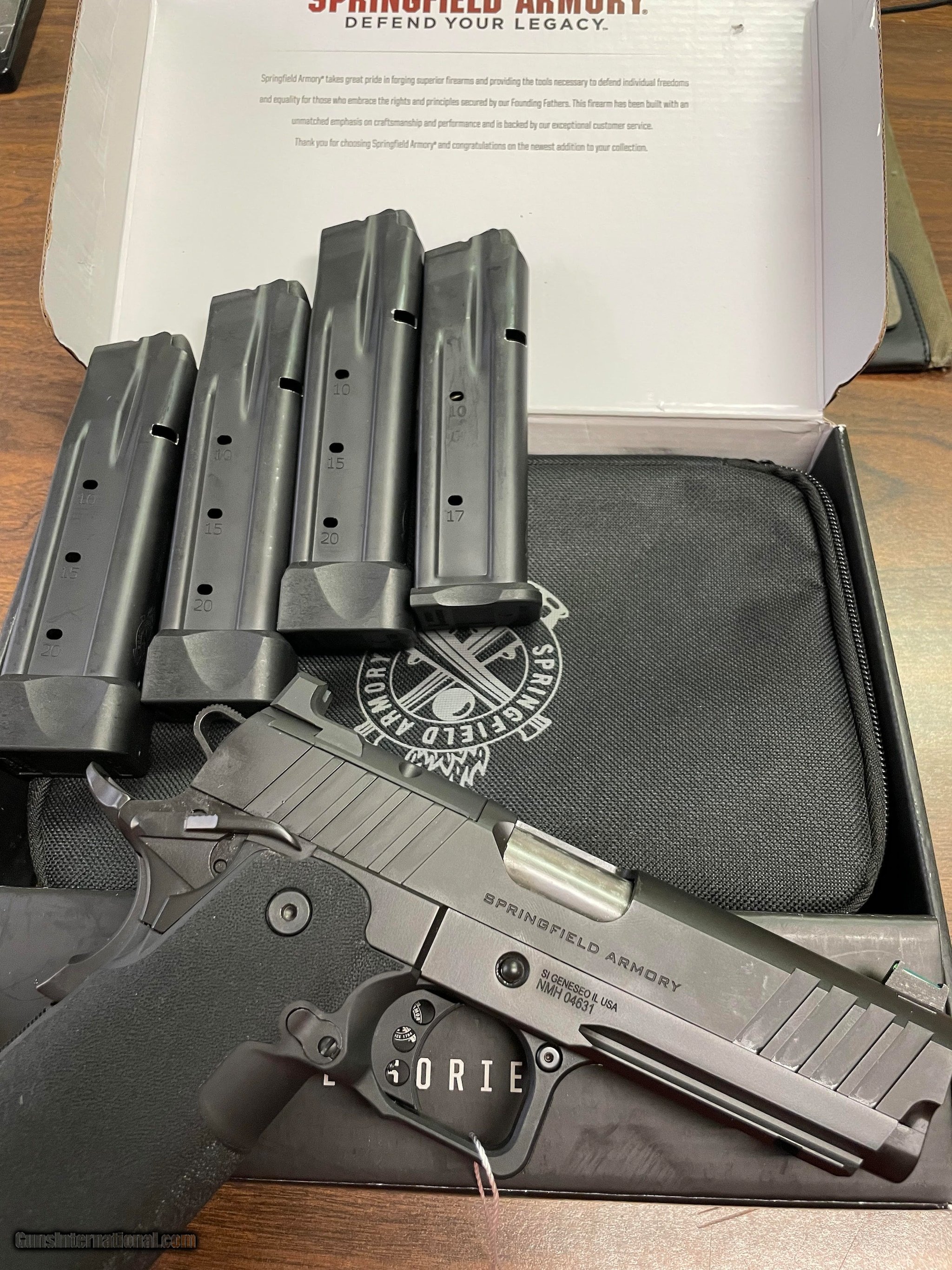 SPRINGFIELD ARMORY 1911 DS PRODIGY