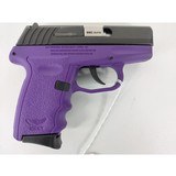 SCCY CPX-3 Two Tone Purple Black w/Mag, Gun Lock - 4 of 4