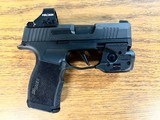 SIG SAUER P365x Holosun Optic, TLR 6 flashlight, 4 bros holster - 2 of 5