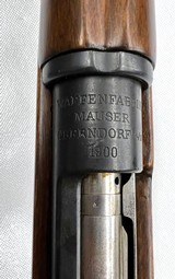MAUSER Swedish M96 1900 Waffenfabrik Oberndorf 6.5X55MM SWEDISH - 5 of 6