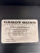 CABOT GUNS S100 Linmited Edition Du0-Tone - 7 of 7