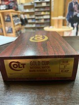 COLT GOLD CUP NATIONAL MATCH MARK IV/SERIES 70 - 7 of 7