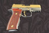 SIG SAUER P320 AXG - 24K GOLD - Mirror Finish Polishing & Plated - 4 of 6