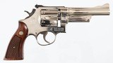 SMITH & WESSON RARE MODEL 27-2 NICKEL 5 W/ ORIGINAL BOX & FACTORY LETTER - 1 of 7
