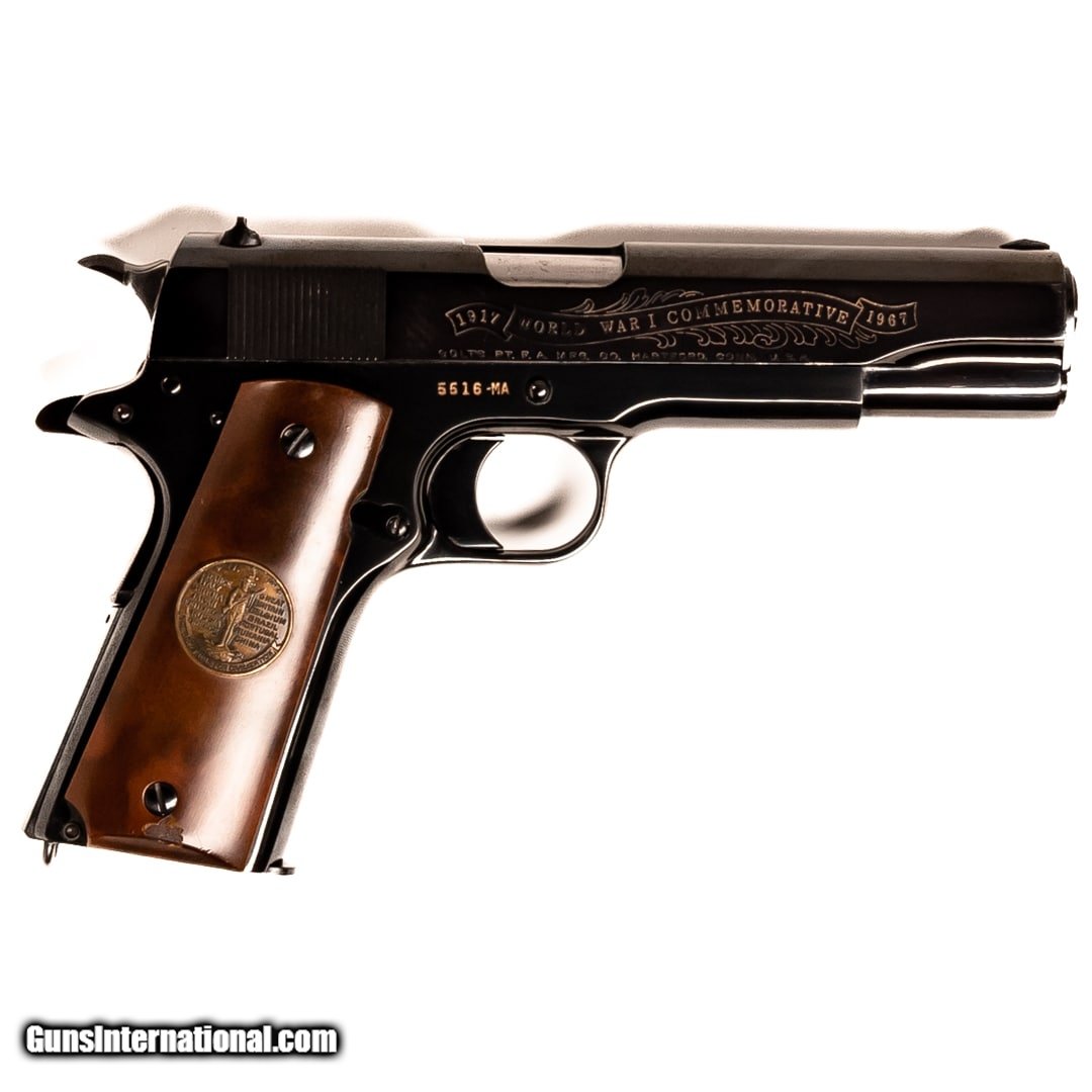 COLT 1911 1917 WORLD WAR I COMMEMORATIVE 1967