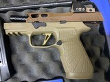 SIG SAUER 320 P320 UPPER CUSTOM WORKS WITH WILSON COMBAT GRIP MODULE 9MM LUGER (9X19 PARA) - 6 of 7