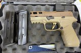 SIG SAUER 320 P320 UPPER CUSTOM WORKS WITH WILSON COMBAT GRIP MODULE 9MM LUGER (9X19 PARA) - 1 of 7