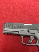TAURUS TAURUS G3 9MM 4 15+1 GRAY POLYMER FRAME MATTE BLACK STEEL SLIDE - 6 of 7