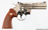 COLT PYTHON 4 1973 YEAR MODEL NICKEL - 1 of 6