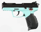 RUGER SR22 ROBINS EGG BLUE W/ MANUAL, MAGS, SPEEDLOADER & LOCK - 2 of 7