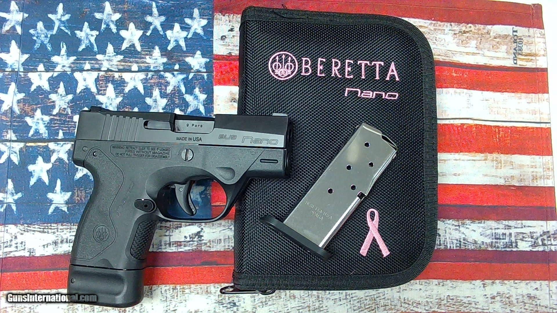 BERETTA Pink Nano BU9 package