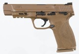 SMITH & WESSON M&P 9 2.0 FDE TLCI MANUAL SAFTEY W/ BOX & 2 MAGS - 2 of 7