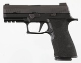 SIG SAUER P320 X-CARRY STIPPLED, FLAT TRIGGER, OPTIC READY, NIGHT SIGHTS W/ SLIDE CUT - 2 of 7