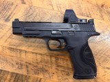 SMITH & WESSON M&P 40 PC PORTED W/Trijicon SRO .40 S&W - 1 of 7