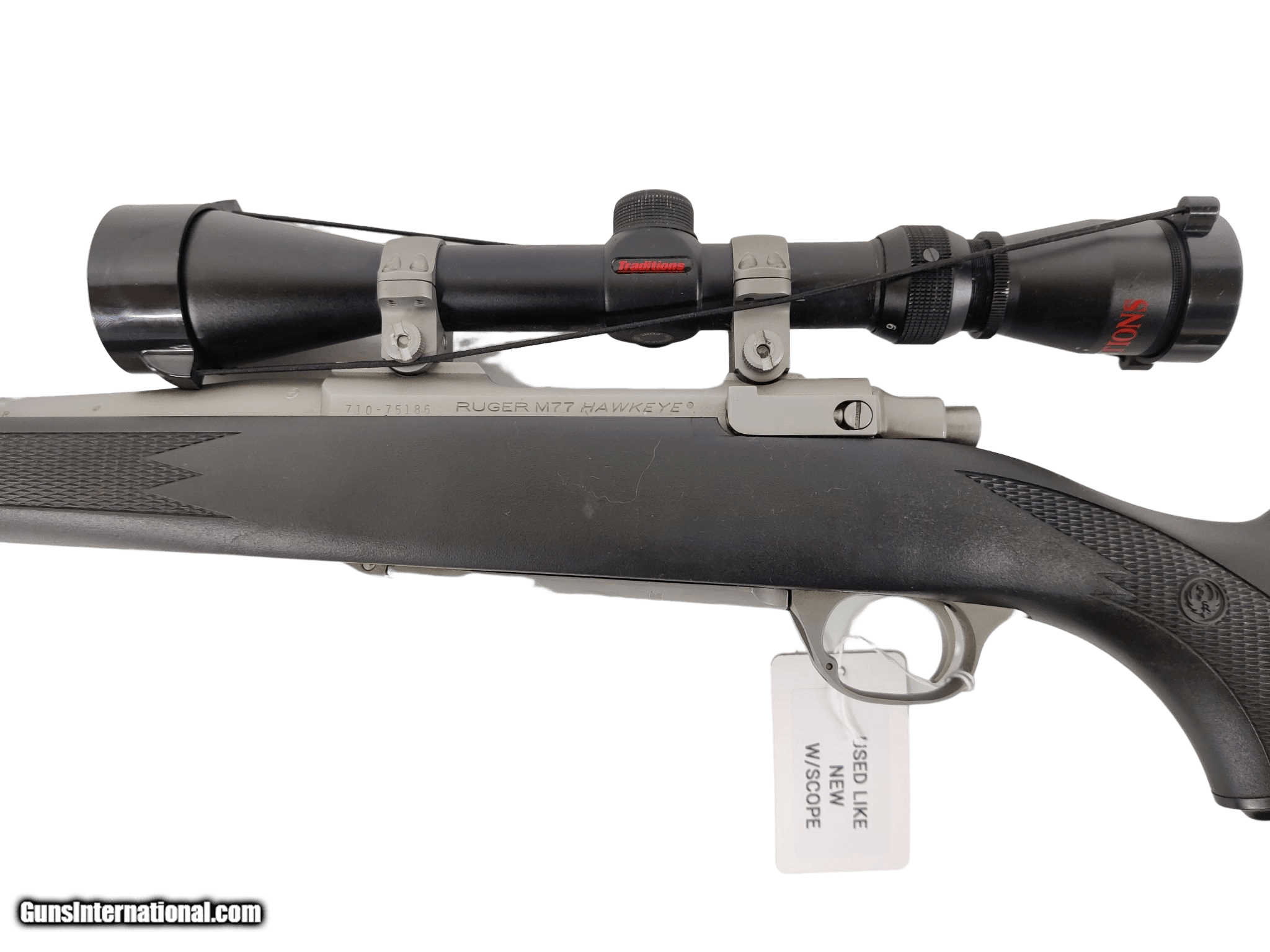 Ruger M77 Hawkeye Stainless Wscope 6042