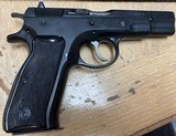 CZ 75 Pre B Matching Mfg. 1990 9MM LUGER (9X19 PARA) - 4 of 7