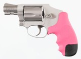 SMITH & WESSON MODEL 642 AIRWEIGHT W/ HOGUE PINK GRIPS & ORIGINALS, BOX & PAPERS - 2 of 7