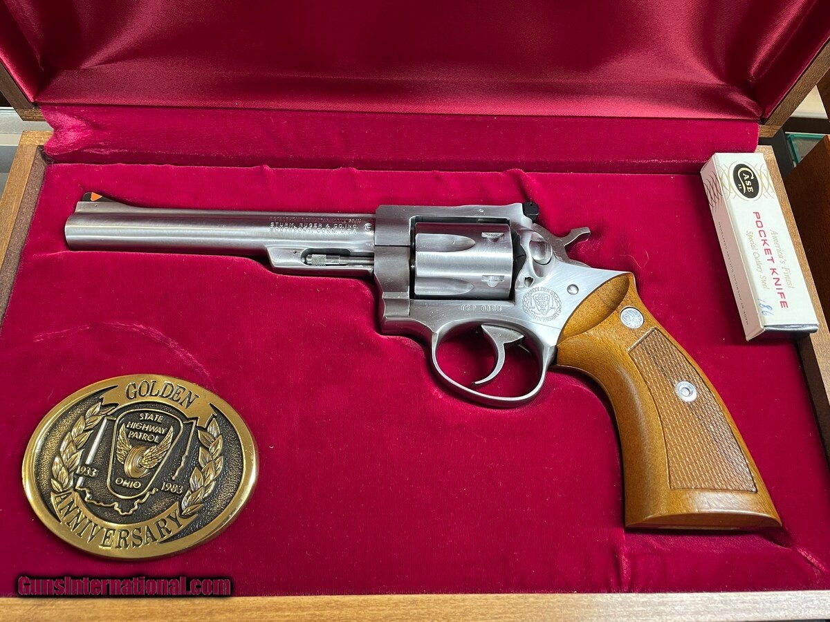RUGER SECURITY SIX GOLDEN ANNIVERSARY EDITION .357 MAG