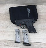 SMITH & WESSON 9mm M&P9 SHIELD M2.0 thumb safety with crimson trace laser - 4 of 7